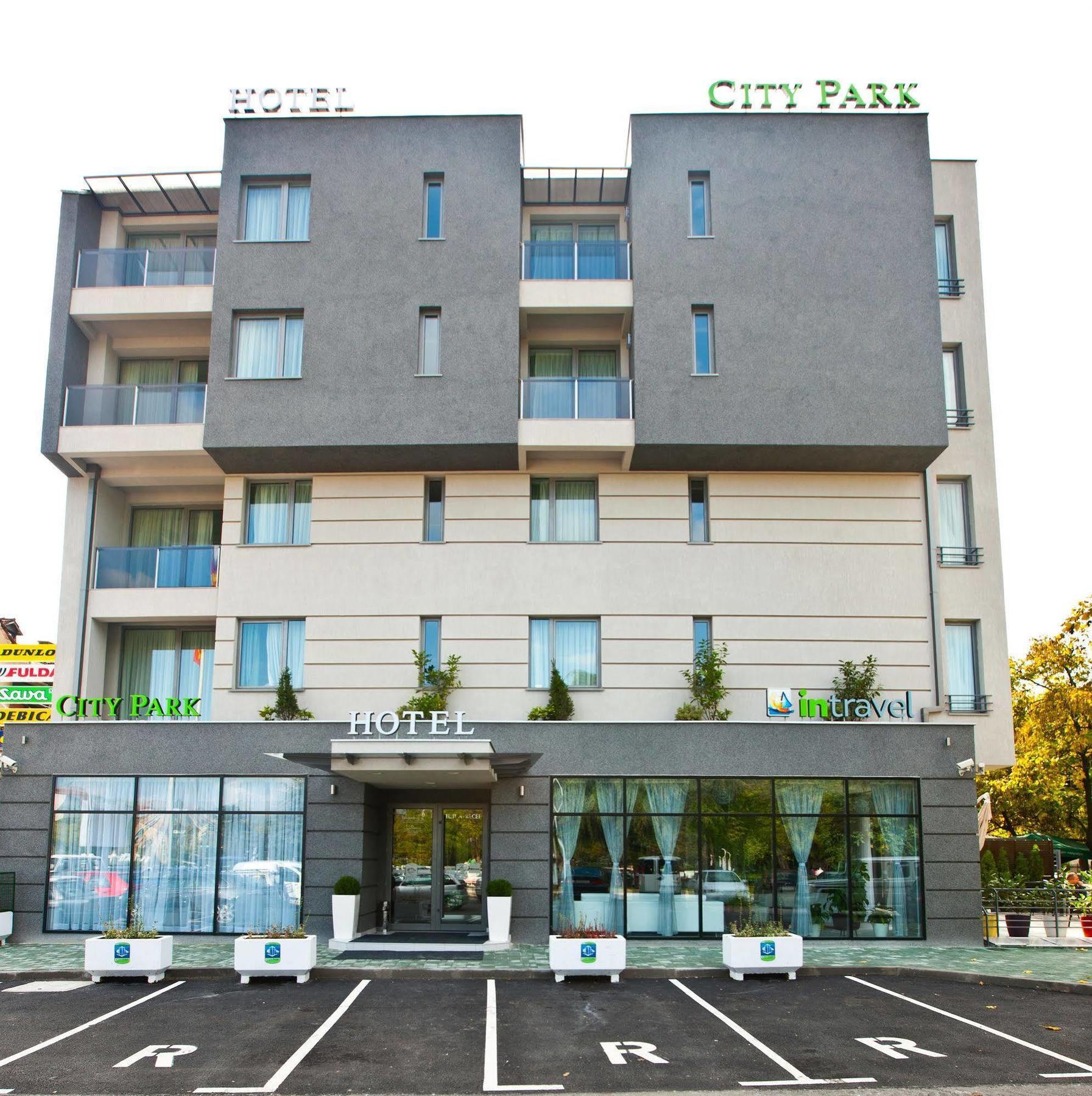 סקופיה City Park Hotel מראה חיצוני תמונה